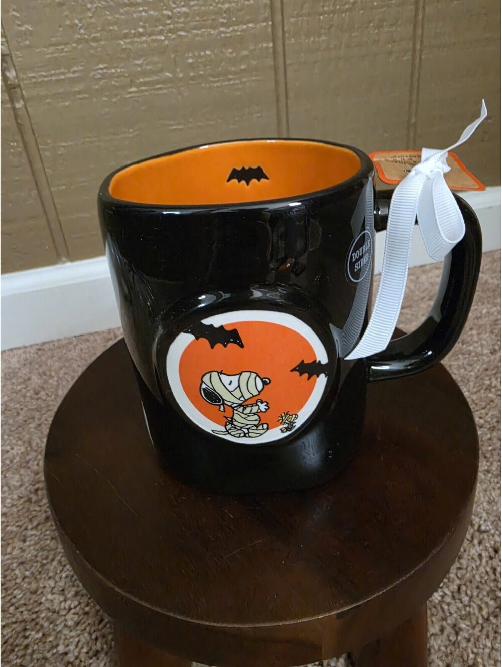 NEW Rae Dunn Peanuts Creepin’ It Real Snoopy Mummy Halloween Mug 2024 [COPY]
